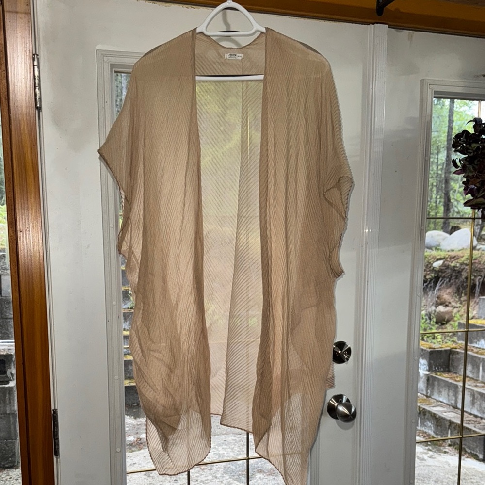 Ardene Tan Sheer Jacket